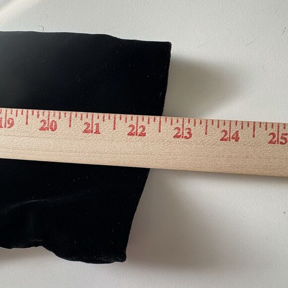 Tyler Boe Velvet Cold Shoulder Mock Neck Dress S  Black Elegant Party Cocktail S - Picture 8 of 10